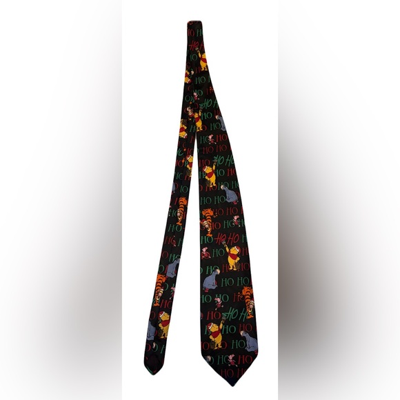 Disney Other - Disney men’s Winnie the Pooh holiday Christmas tie